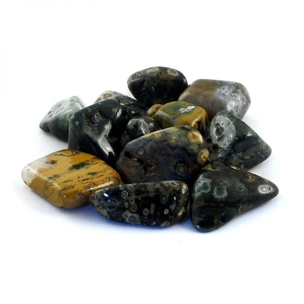 Jasper, Sea, Tumbled, 8oz All Tumbled Stones jasper