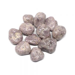 Tumbled Lepidolite lg 8oz Tumbled Stones bulk lepidolite