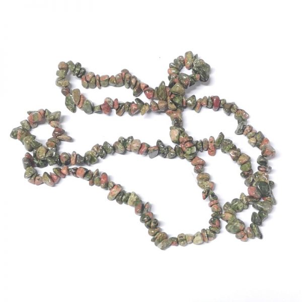 Unakite Chip Bead Strand All Crystal Jewelry beads