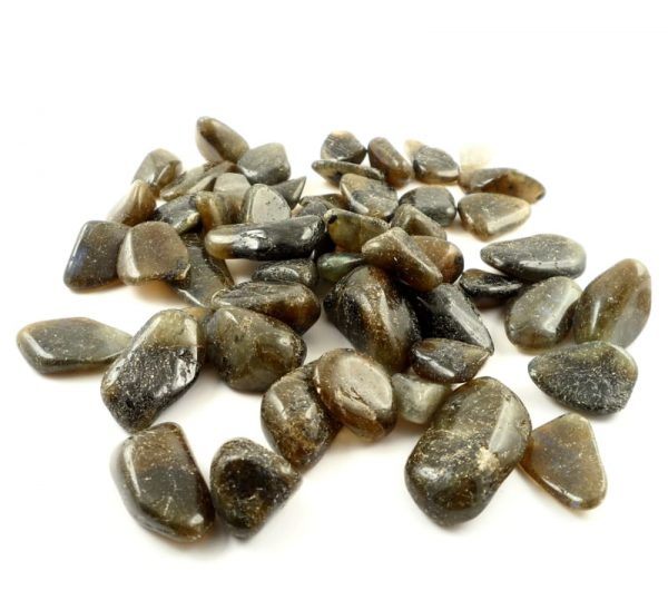 Labradorite, tumbled, 8oz All Tumbled Stones labradorite