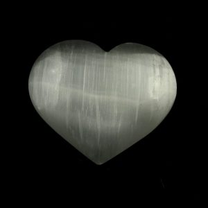 Selenite Crystal Heart All Polished Crystals crystal heart