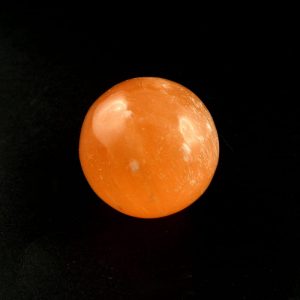 Orange Selenite Sphere 40mm All Polished Crystals 40mm