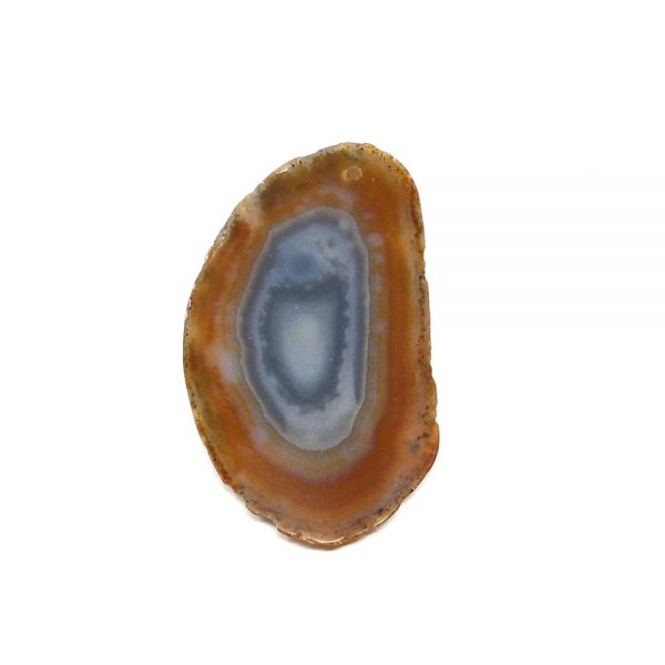 Drilled Agate Slice Brown Agate Products agate