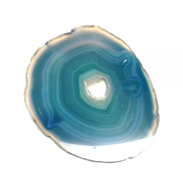 Teal Agate Crystal Slice Agate Products agate