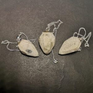 Moonstone Pendulum, Faceted Point Specialty Items moonstone