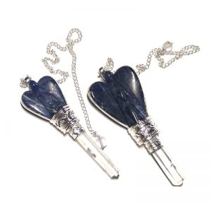 Sodalite Angel Pendulum with Quartz Point All Specialty Items angel