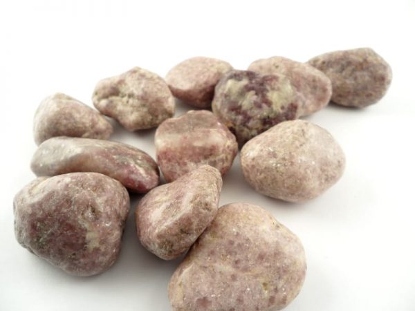 Lepidolite, tumbled, md, 8oz All Tumbled Stones lepidolite