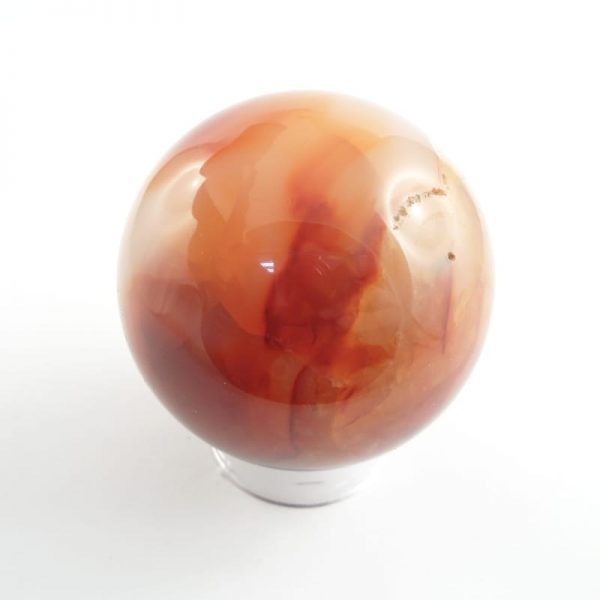 Carnelian Sphere 50mm All Polished Crystals carnelian