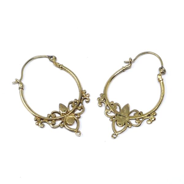 Brass Earring Set All Crystal Jewelry bohemian earrings