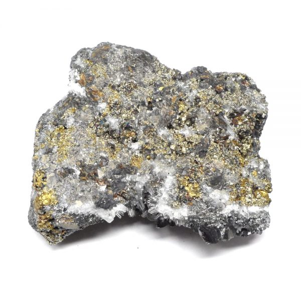 Galena Pyrite Cluster All Raw Crystals galena