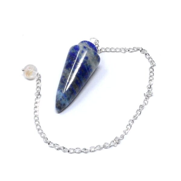 Lapis Rounded Point Pendulum All Specialty Items crystal pendulum