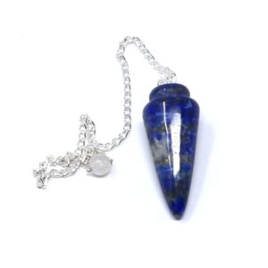 Lapis Rounded Point Pendulum All Specialty Items crystal pendulum