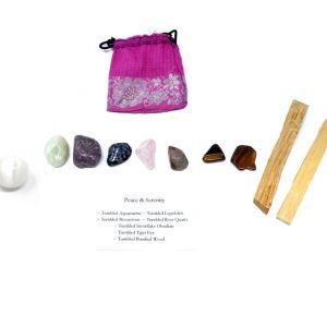 Crystal Kit ~ Peace & Serenity don’t use Kits & Grids aquamarine