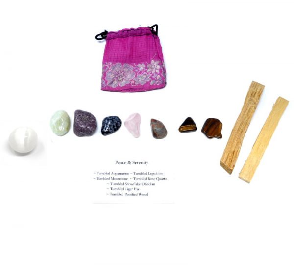 Crystal Kit ~ Peace & Serenity don’t use All Specialty Items aquamarine