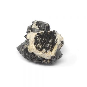Black Tourmaline in Smoky Quartz All Raw Crystals black tourmaline