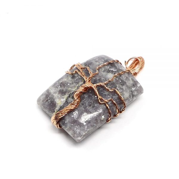 Lepidolite & Copper Pendant All Crystal Jewelry copper