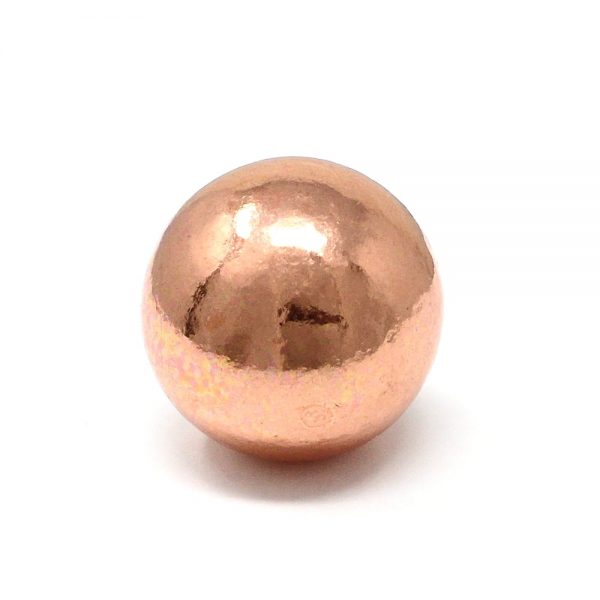 Copper Sphere 30mm All Polished Crystals copper