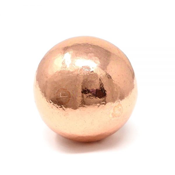 Copper Sphere 40mm All Polished Crystals copper