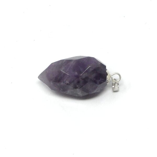 Faceted Amethyst Pendant All Crystal Jewelry amethyst