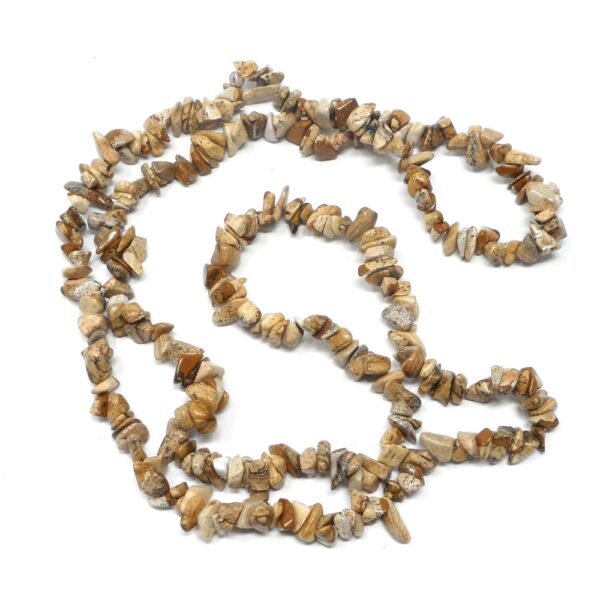 Picture Jasper Chip Strand All Crystal Jewelry crystal chips