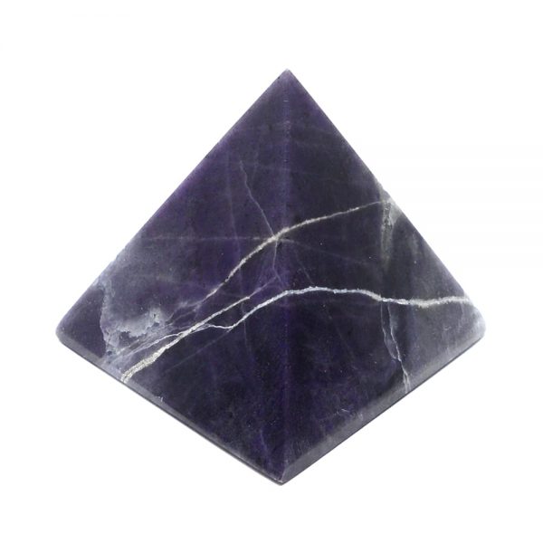 Purple Opaline Pyramid All Polished Crystals crystal pyramid