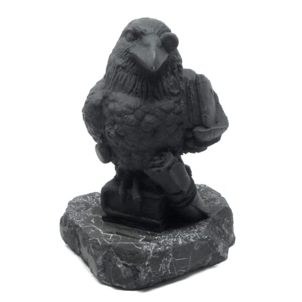 Shungite Wise Raven All Specialty Items carving
