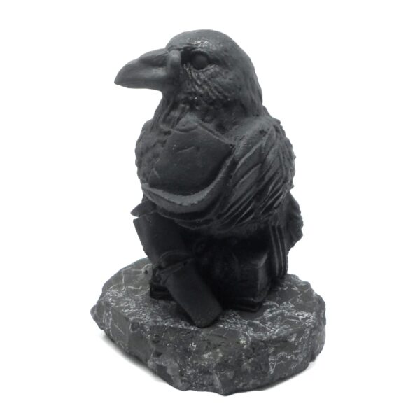 Shungite Wise Raven All Specialty Items carving