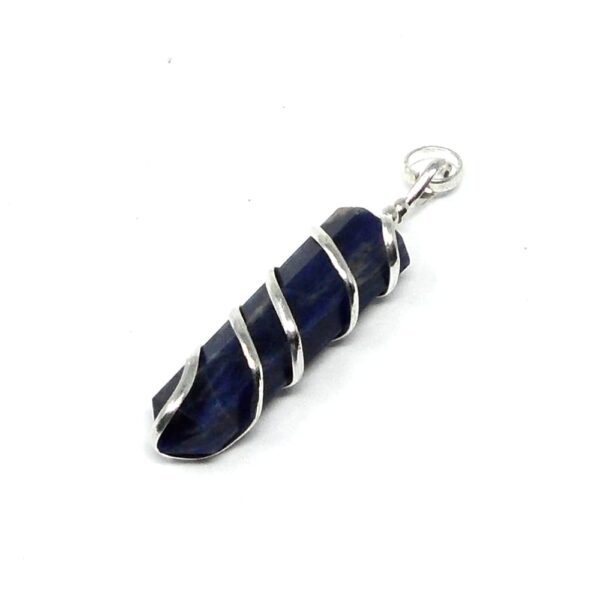 Sodalite Wrapped Pendant All Crystal Jewelry crystal pendant