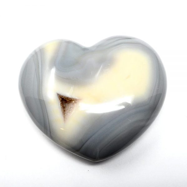 Agate Heart All Polished Crystals agate