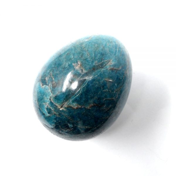 Blue Apatite Egg All Polished Crystals apatite