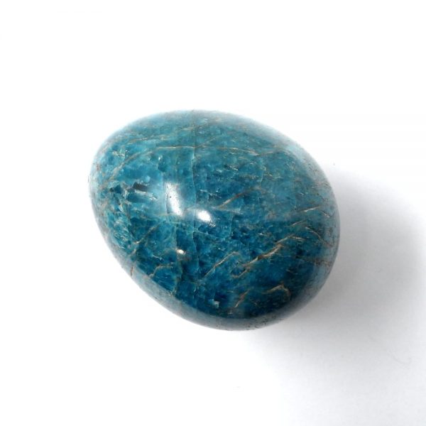 Blue Apatite Egg All Polished Crystals apatite