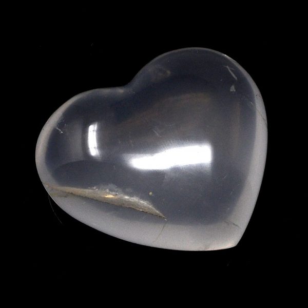 Girasol Heart All Polished Crystals crystal heart