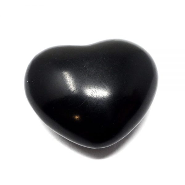Jet Heart All Polished Crystals crystal heart