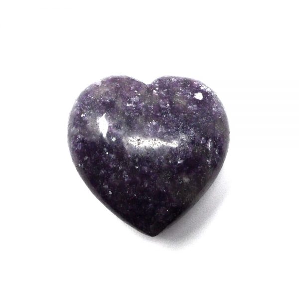 Lepidolite Heart All Polished Crystals crystal heart