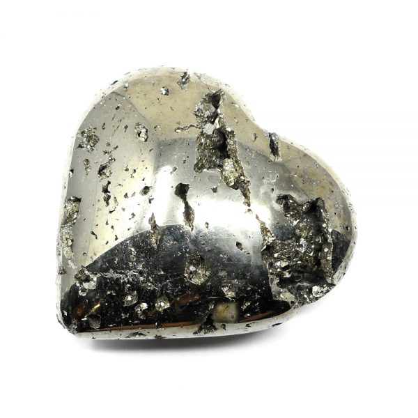 Pyrite Heart All Polished Crystals crystal heart
