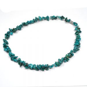 Turquoise Chip Necklace All Crystal Jewelry crystal energy work turquoise