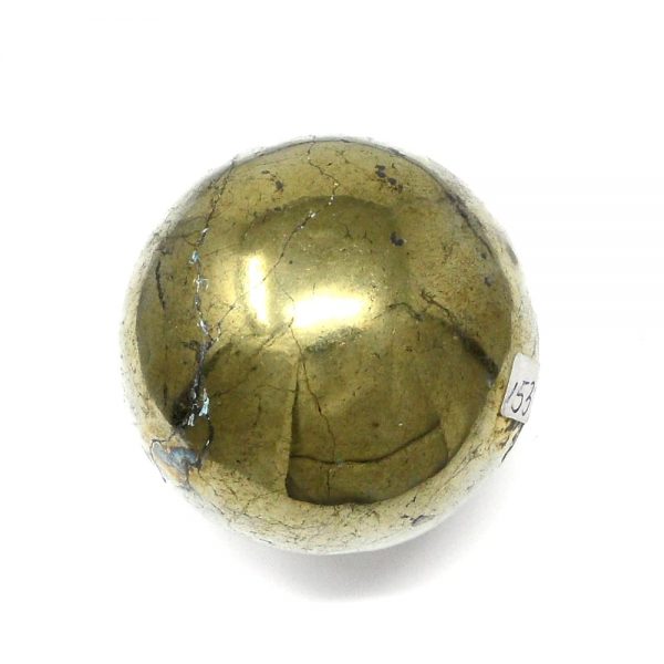 Chalcopyrite Sphere 50mm All Polished Crystals chalcopyrite