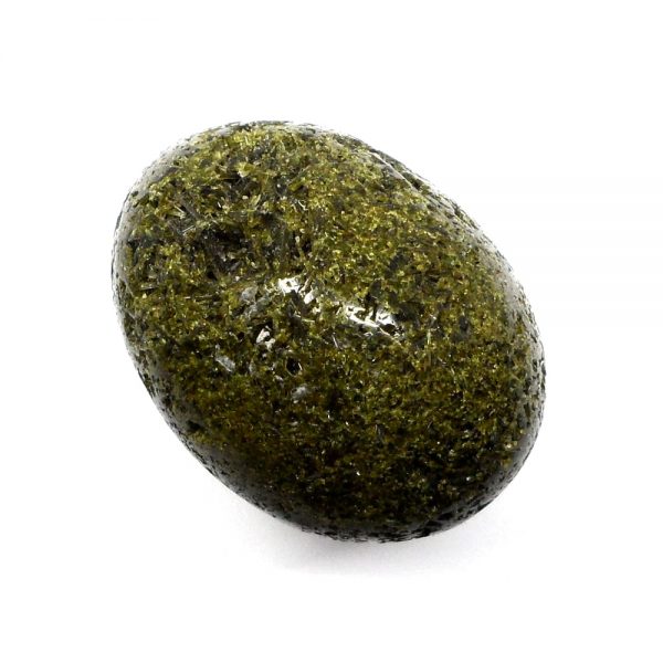 Green Epidote Egg All Polished Crystals crystal egg