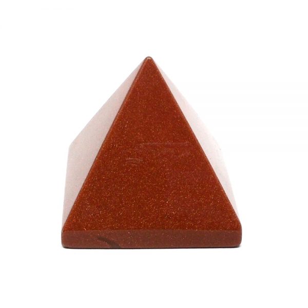 Goldstone Pyramid All Polished Crystals crystal pyramid
