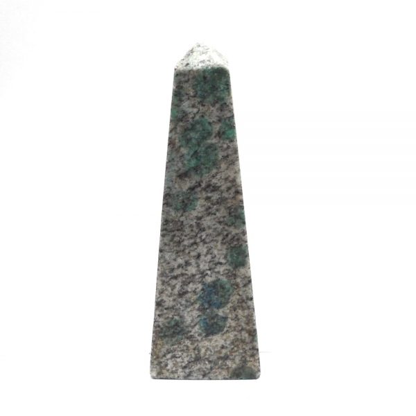K2 (Azurite in Granite) Obelisk All Polished Crystals azurite