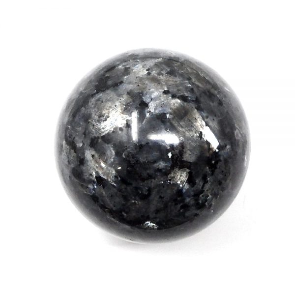 Larvikite Sphere 55mm All Polished Crystals blue labradorite