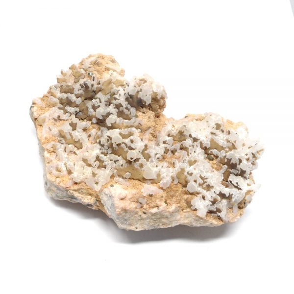 Rhodochrosite, Pyrite, and Quartz Cluster All Raw Crystals pyrite