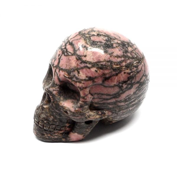 Rhodonite Skull All Polished Crystals crystal skull