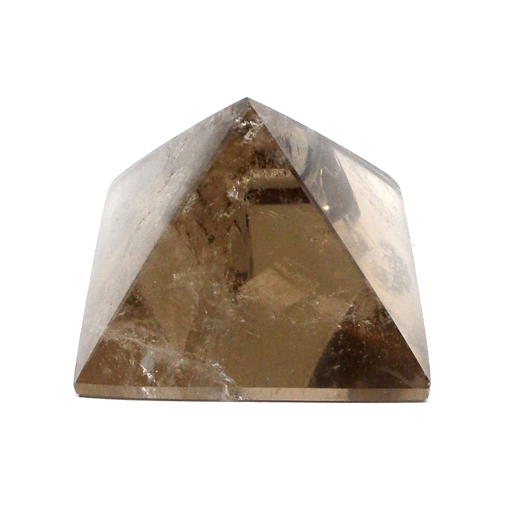 Smokey Quartz Pyramid Natural Gemstones Hand Crafted 