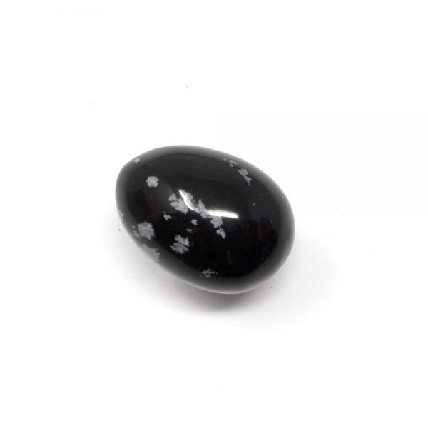 Snowflake Obsidian Egg All Polished Crystals crystal egg