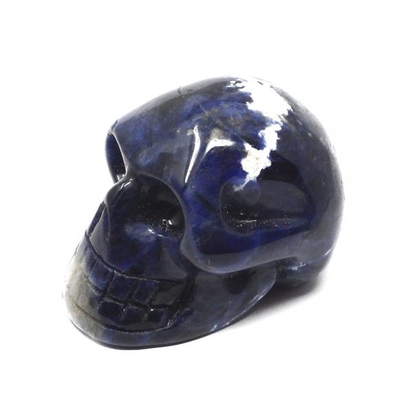 Sodalite Skull All Polished Crystals crystal skull