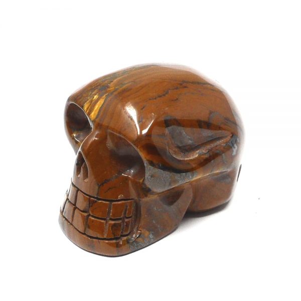 Tiger Iron Skull All Polished Crystals crystal skull