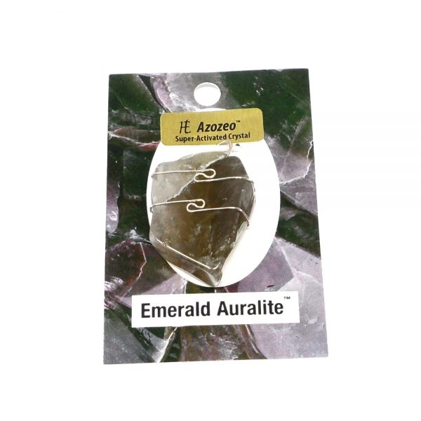 Emerald Auralite Pendant All Crystal Jewelry Auralite