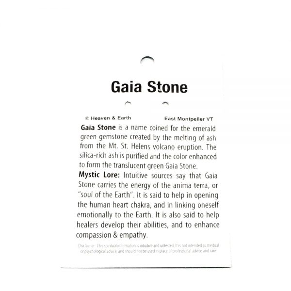 Gaia Stone Pendant All Crystal Jewelry Gaia Stone