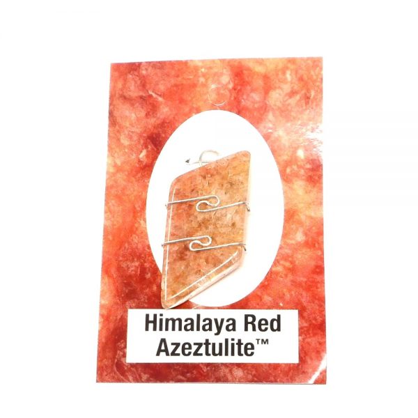 Himalaya Red Azeztulite Pendant All Crystal Jewelry azeztulite